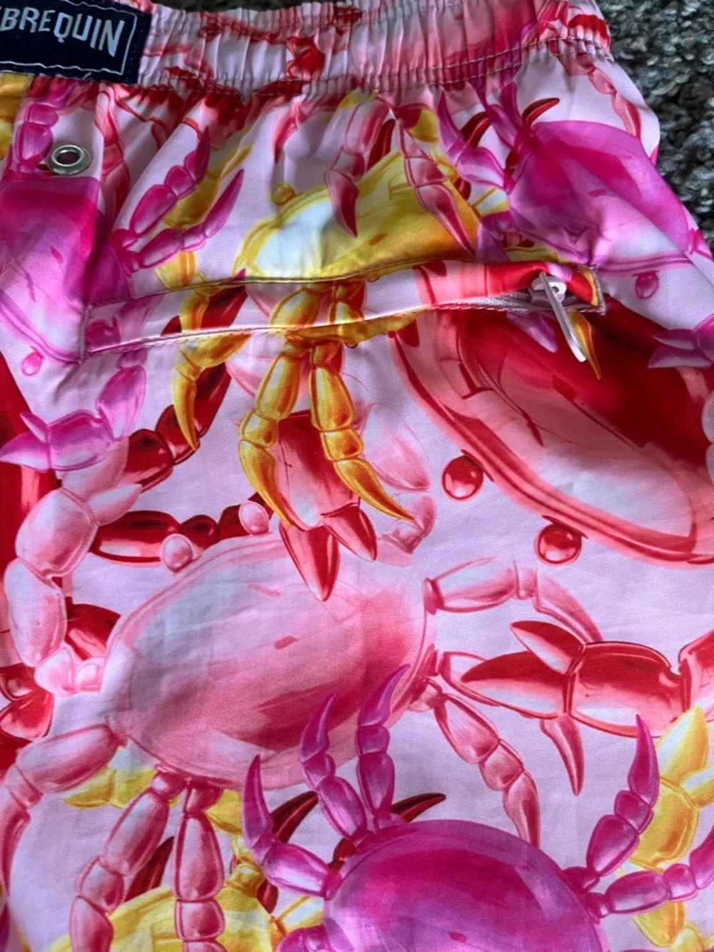 Vilebrequin vibrant pinks Kids Swim Trunks size 12A